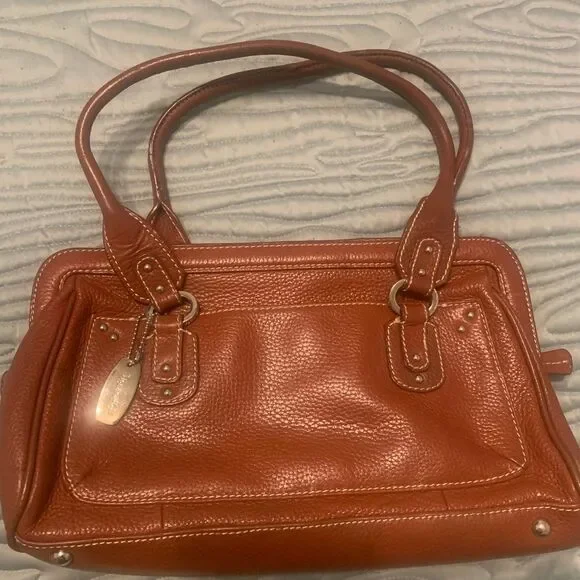 Tignanello Burnt Orange Leather - Picture 6 of 9